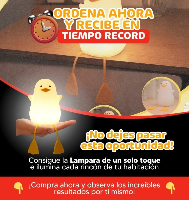 Lampara Patito de Noche