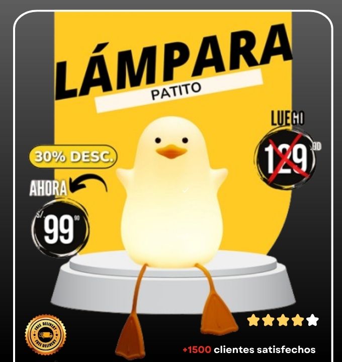 Lampara Patito de Noche